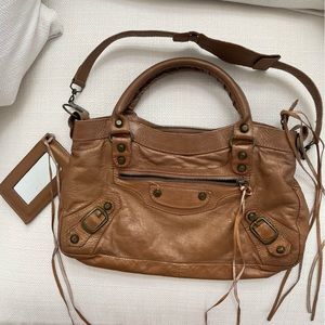 Vintage balenciaga small city bag